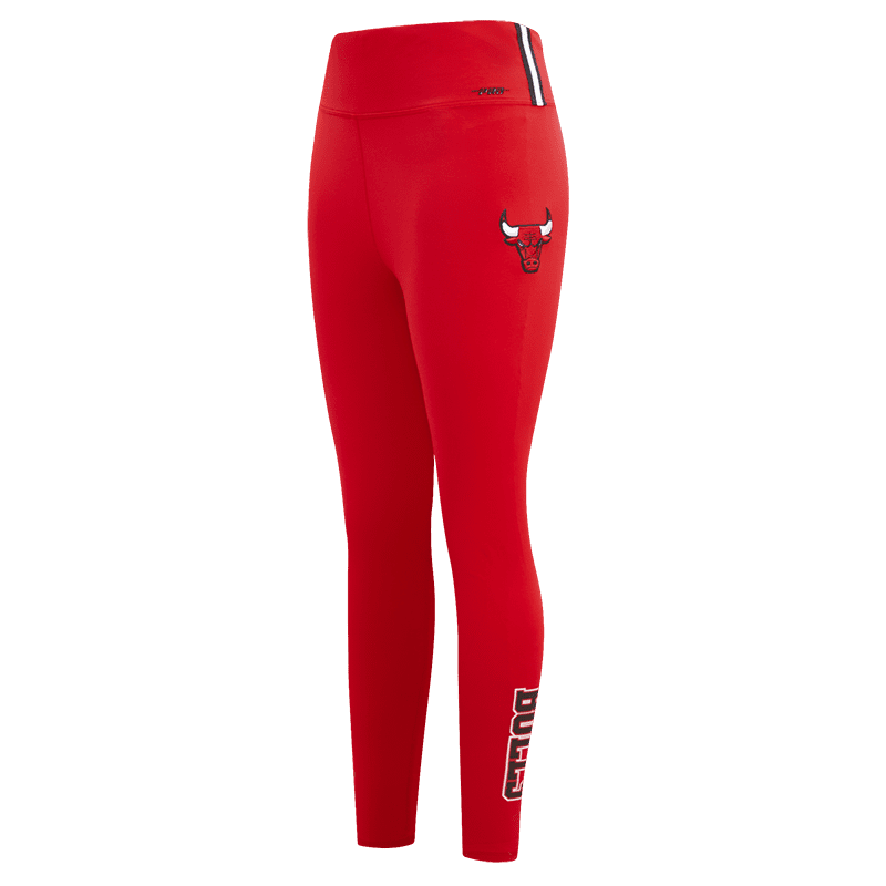 NBA CHICAGO BULLS CLASSIC Women JERSEY LEGGING (RED) product image 1, provided for visual reference and product detail review
