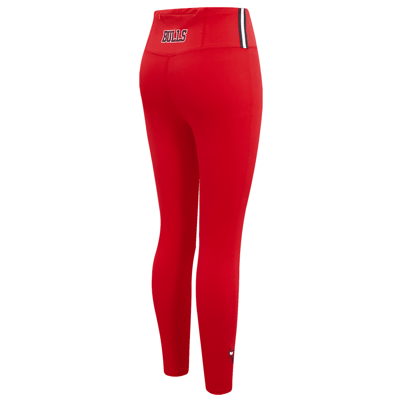 NBA CHICAGO BULLS CLASSIC Women JERSEY LEGGING (RED) product image 2, provided for visual reference and product detail review