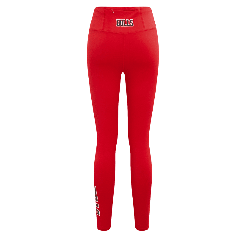 NBA CHICAGO BULLS CLASSIC Women JERSEY LEGGING (RED) product image 4, provided for visual reference and product detail review