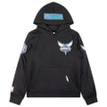 NBA Charlotte Hornets Classic Big Boy'S Fleece Pullover Hoodie (Black) product image 1, provided for visual reference and