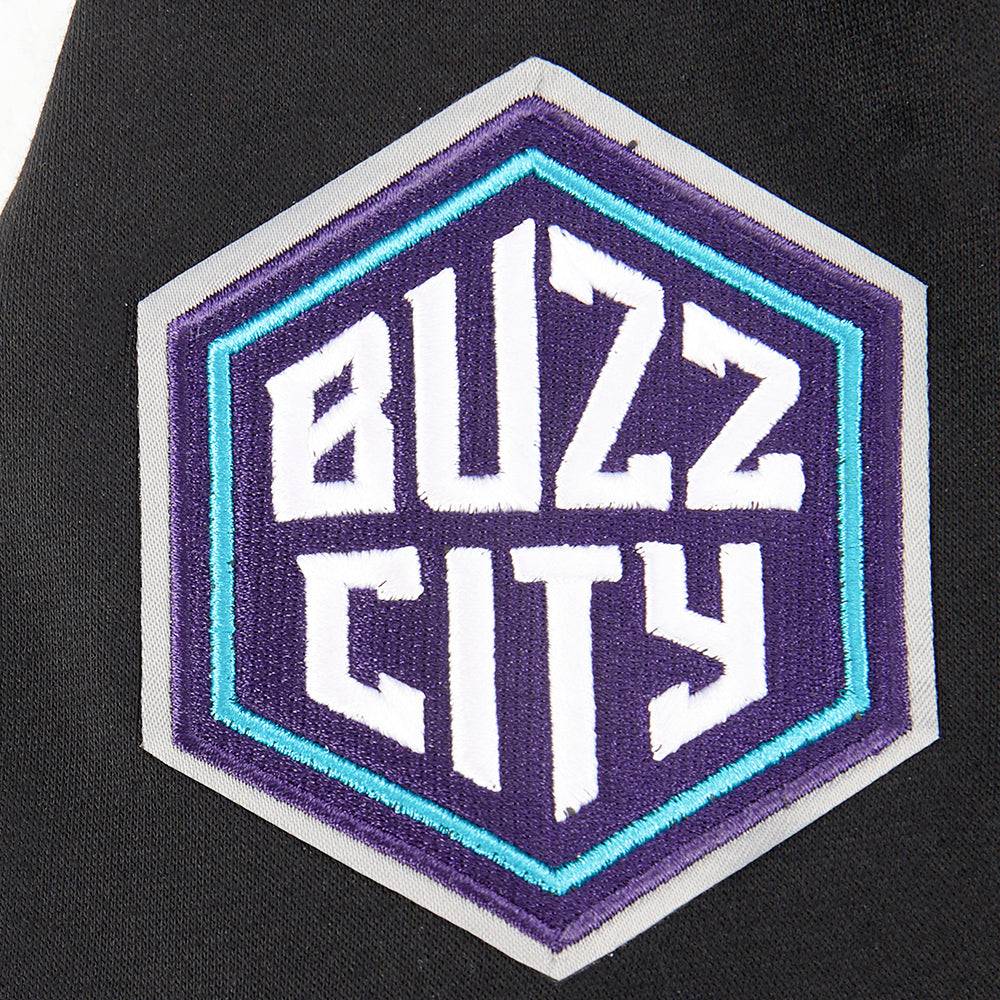 NBA Charlotte Hornets Classic Big Boy'S Fleece Pullover Hoodie (Black) product image 4, provided for visual reference and