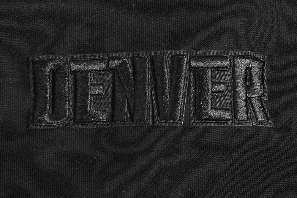 NBA DENVER NUGGETS NEUTRAL Men DROP SHOULDER PULLOVER HOODIE (BLACK) product image 9, provided for visual reference and