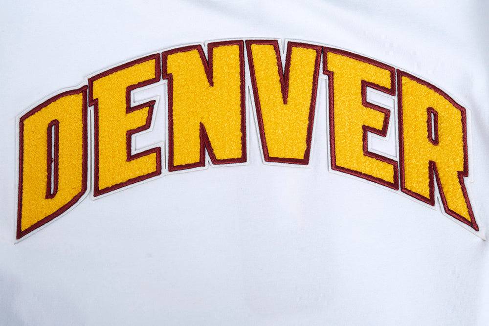 NBA DENVER NUGGETS CLASSIC Women BODYCON DRESS (WHITE) product image 7, provided for visual reference and product detail