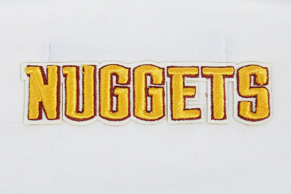 NBA DENVER NUGGETS CLASSIC Women CREWNECK (WHITE) product image 7, provided for visual reference and product detail review