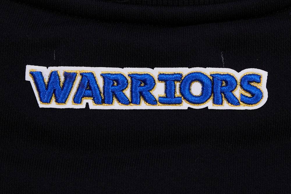 NBA GOLDEN STATE WARRIORS CLASSIC Women CREWNECK (BLACK) product image 5, provided for visual reference and product detail