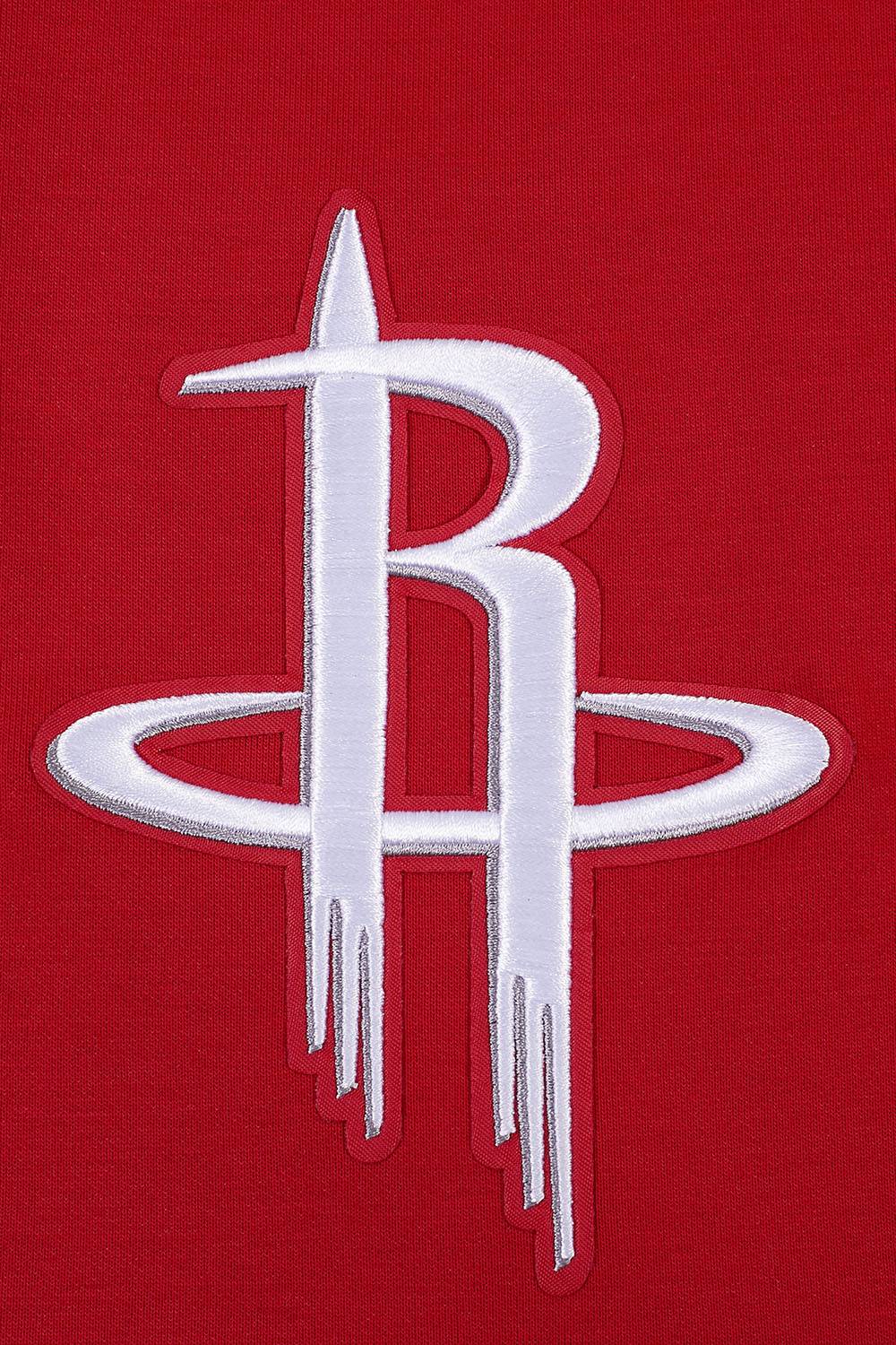 NBA HOUSTON ROCKETS SCRIPT TAIL Men DOUBLE KNIT 2.0 SHORT (RED/BLACK) product image 7, provided for visual reference and