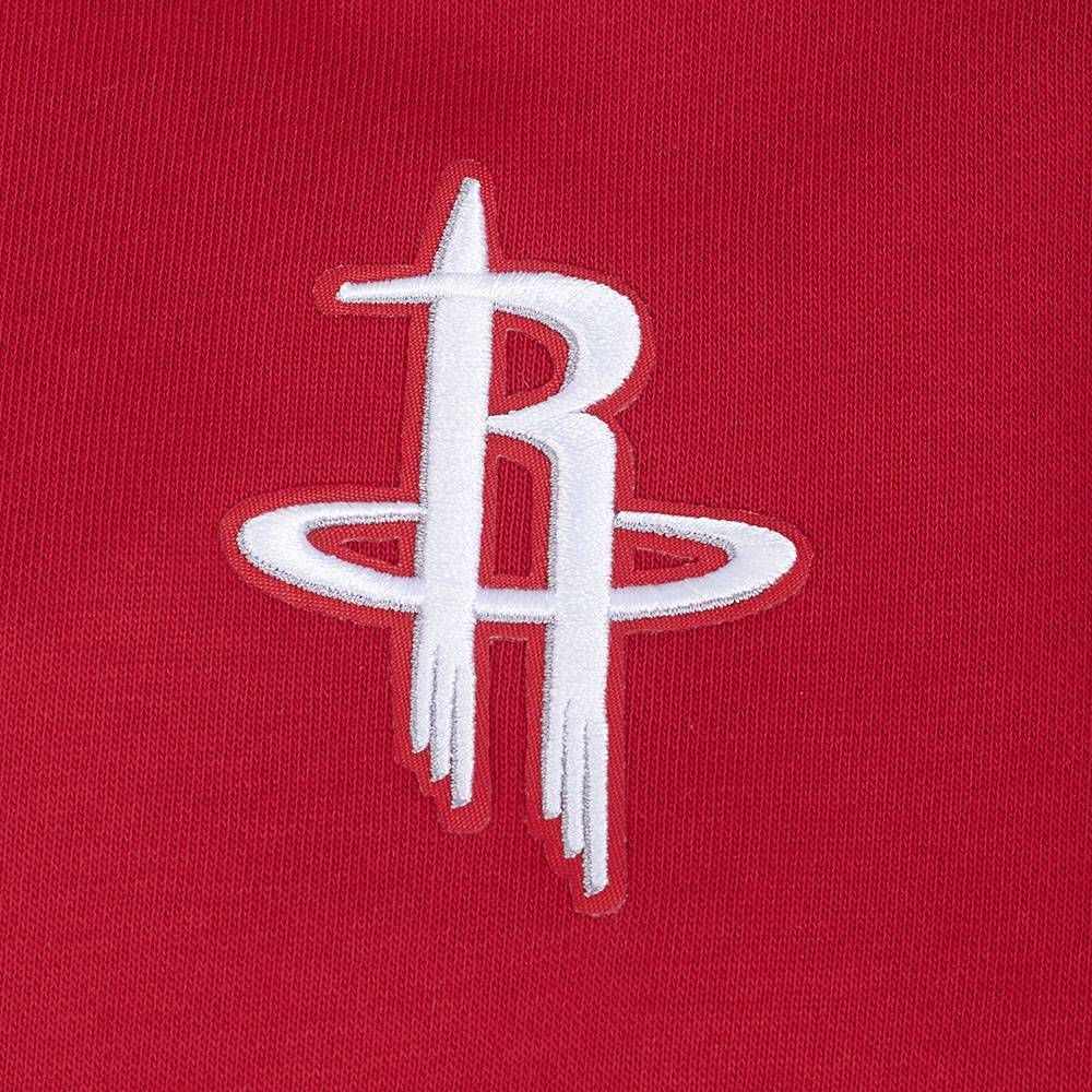NBA HOUSTON ROCKETS RETRO CLASSIC Women CREWNECK (RED/BLACK) product image 6, provided for visual reference and product