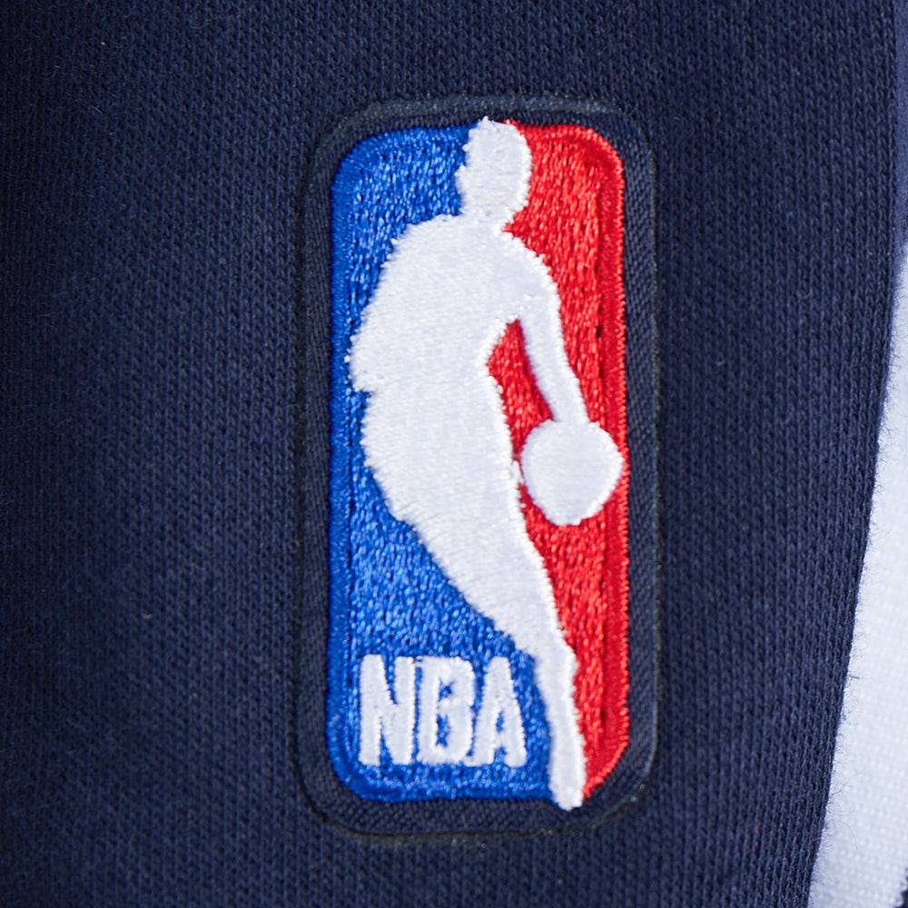 NBA Indiana Pacers Retro Classic Big Girl'S Rib Fleece Crewneck (Midnight Navy) product image 5, provided for visual