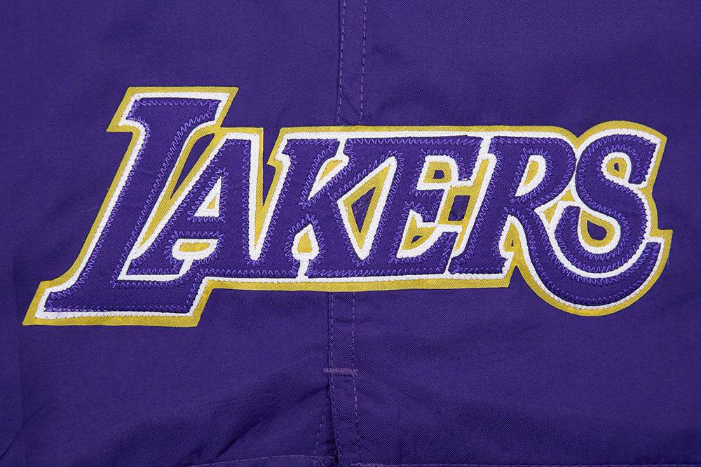 NBA LOS ANGELES LAKERS CLASSIC Men WOVEN SHORT (PURPLE) product image 14, provided for visual reference and product detail