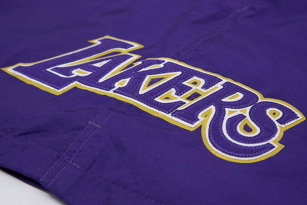 NBA LOS ANGELES LAKERS CLASSIC Men WOVEN SHORT (PURPLE) product image 15, provided for visual reference and product detail