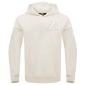 NBA LOS ANGELES LAKERS NEUTRAL Men DROP SHOULDER FLEECE PULLOVER HOODIE (EGGSHELL) product image 1, provided for visual