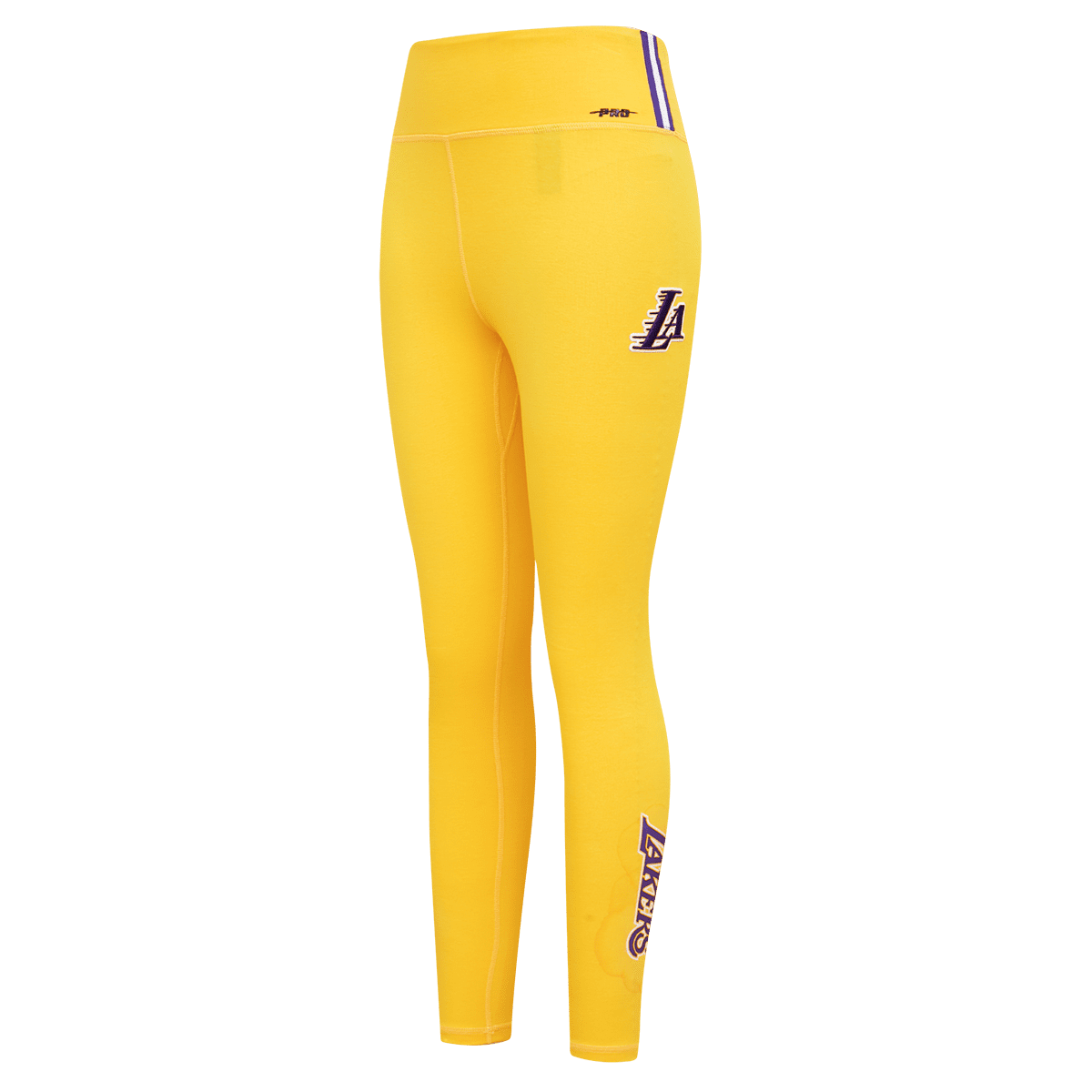 NBA LOS ANGELES LAKERS CLASSIC Women JERSEY LEGGING (YELLOW) product image 1, provided for visual reference and product