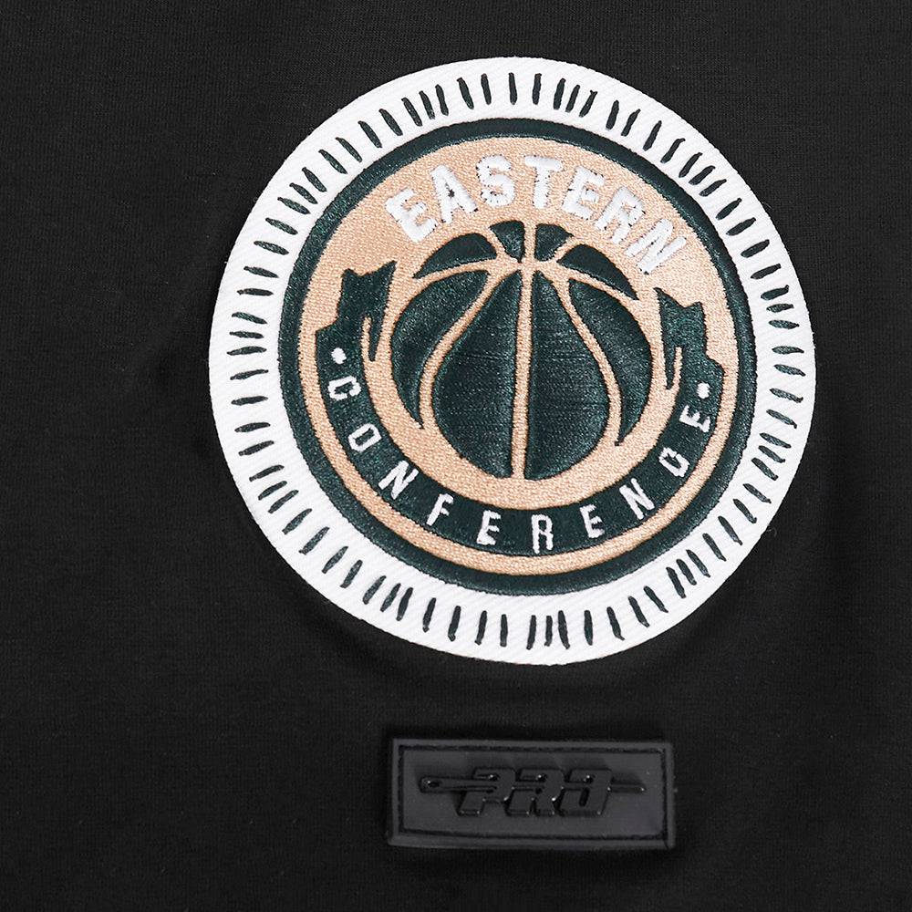 NBA MILWAUKEE BUCKS DIY PICK STITCH Men SINGLE JERSEY T-Shirt (BLACK) product image 5, provided for visual reference and