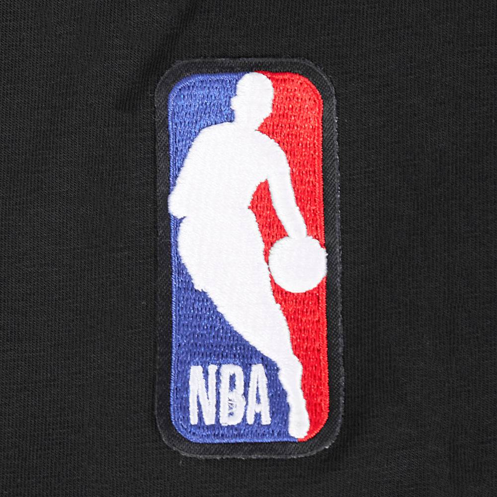 NBA MILWAUKEE BUCKS DIY PICK STITCH Men SINGLE JERSEY T-Shirt (BLACK) product image 8, provided for visual reference and