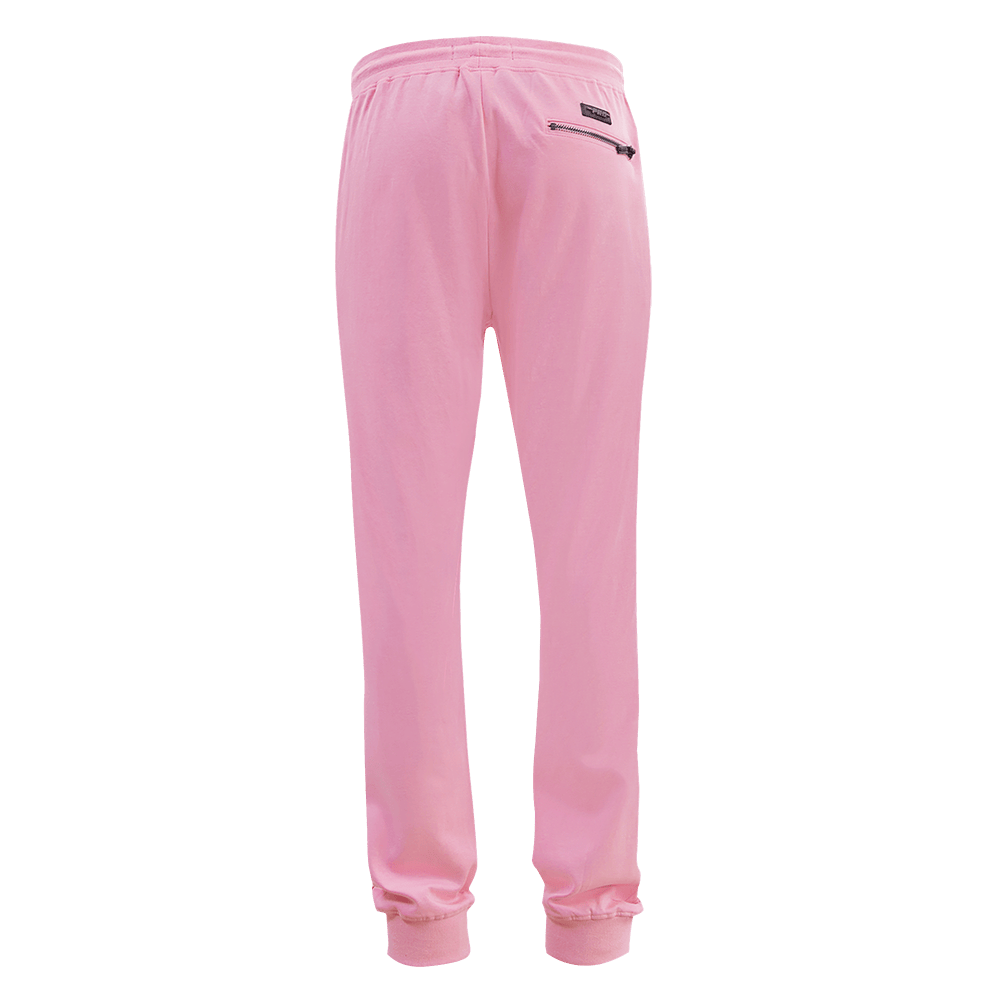 NBA MILWAUKEE BUCKS CLASSIC CHENILLE Men JOGGER (PINK) product image 4, provided for visual reference and product detail
