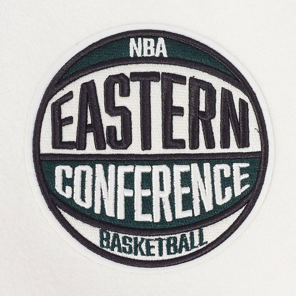 NBA MILWAUKEE BUCKS MODERN ORIGINALS Men RIB WOOL VARSITY JACKET (EGGSHELL/ BLACK) product image 9, provided for visual