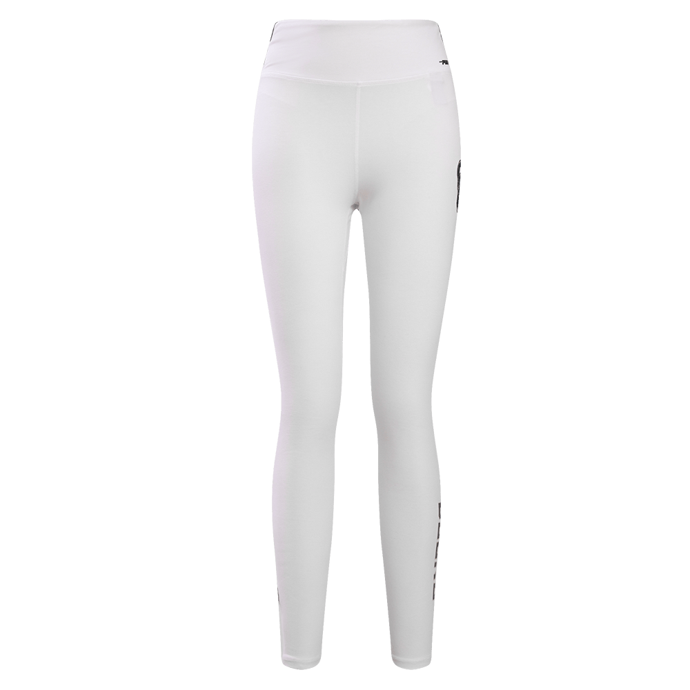 NBA MILWAUKEE BUCKS CLASSIC Women JERSEY LEGGING (WHITE) product image 3, provided for visual reference and product detail