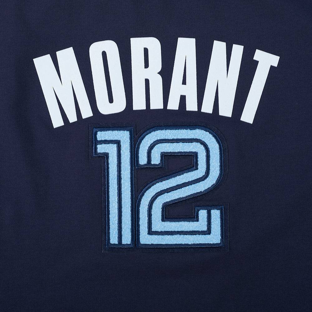 NBA MEMPHIS GRIZZLIES JA MORANT #12 CLASSIC PNN Women SJ SLIM FIT T-Shirt (MIDNIGHT NAVY) product image 8, provided for