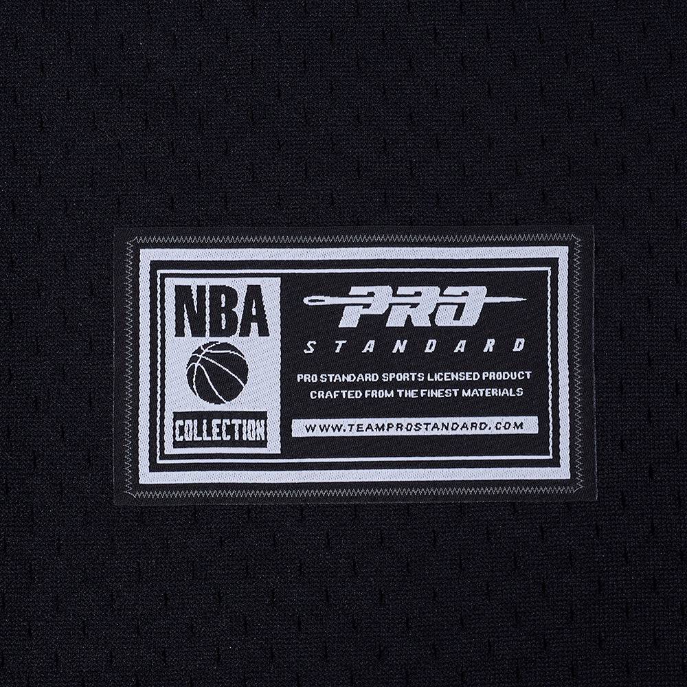 NBA MIAMI HEAT TYLER HERRO #14 CLASSIC MESH PNN Men MESH BUTTON DOWN SHIRT (BLACK) product image 9, provided for visual