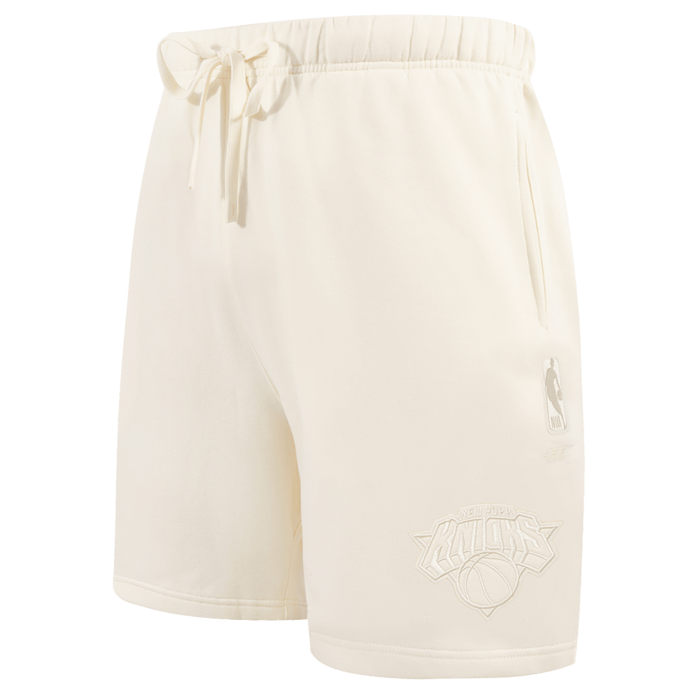 NBA NEW YORK KNICKS NEUTRAL Men SHORT (EGGSHELL) product image 4, provided for visual reference and product detail review