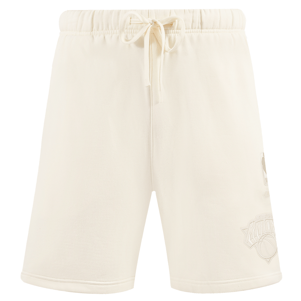 NBA NEW YORK KNICKS NEUTRAL Men SHORT (EGGSHELL) product image 5, provided for visual reference and product detail review