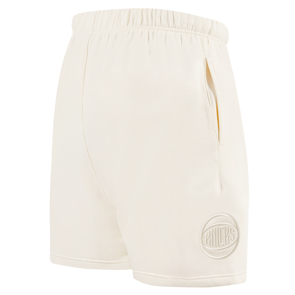 NBA NEW YORK KNICKS NEUTRAL Men SHORT (EGGSHELL) product image 6, provided for visual reference and product detail review