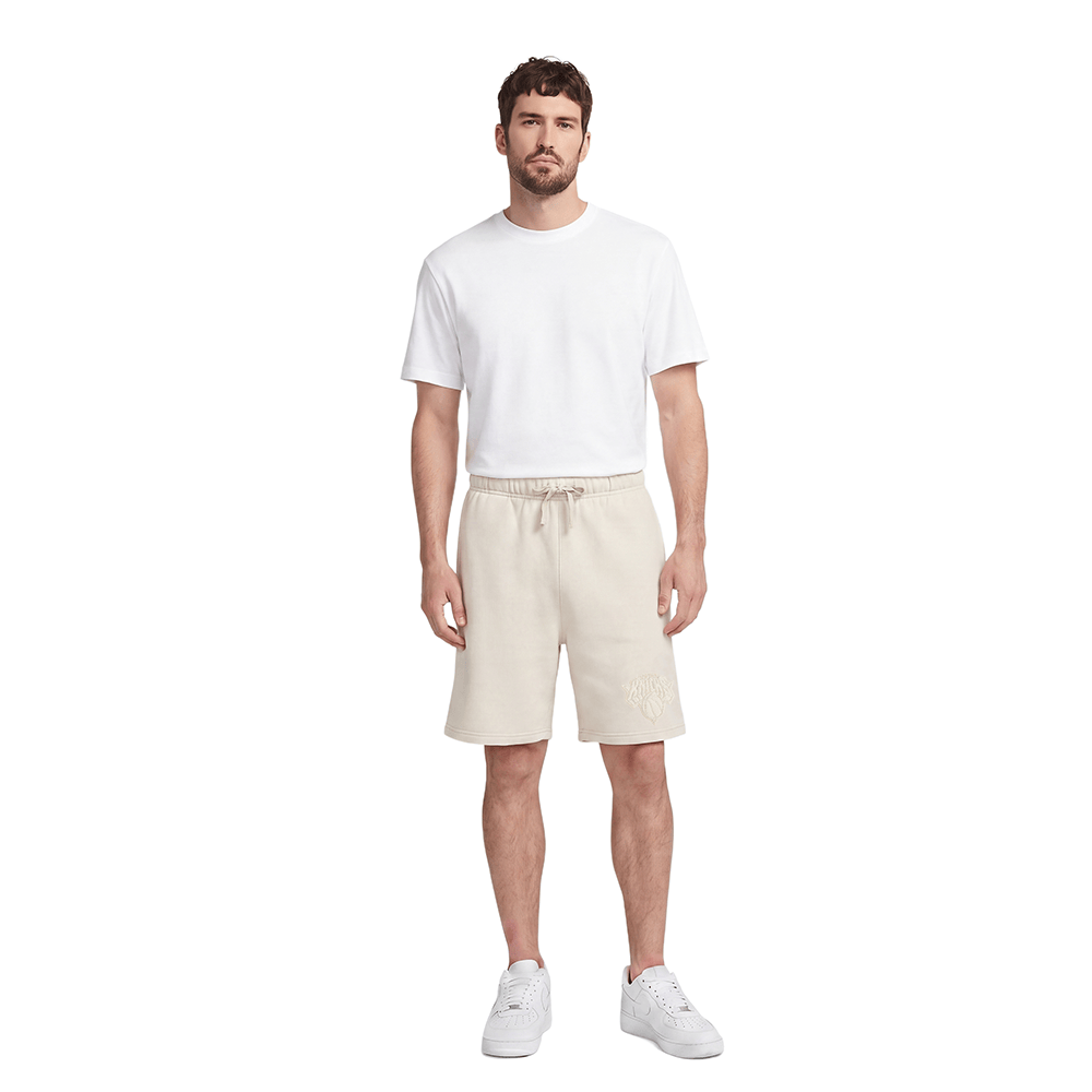 NBA NEW YORK KNICKS NEUTRAL Men SHORT (EGGSHELL) product image 3, provided for visual reference and product detail review