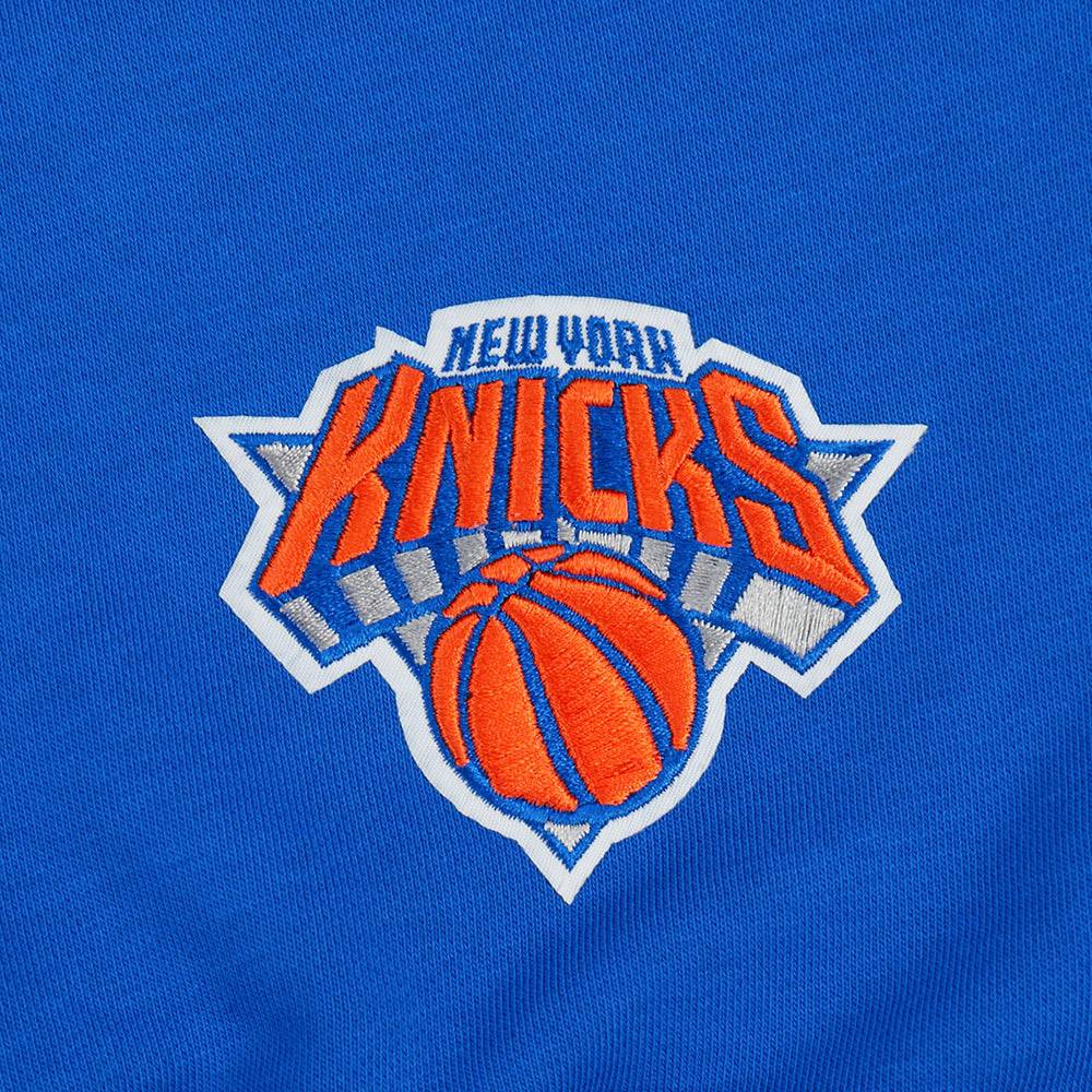 NBA NEW YORK KNICKS JALEN BRUNSON #11 CLASSIC PLAYER NAME AND NUMBER Women FLC CREWNECK product image 8, provided for visual