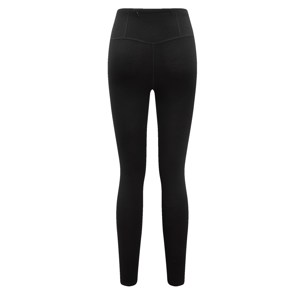 NBA NEW YORK KNICKS TRIPLE BLACK Women LUX LEGGING (TRIPLE BLACK) product image 4, provided for visual reference and product