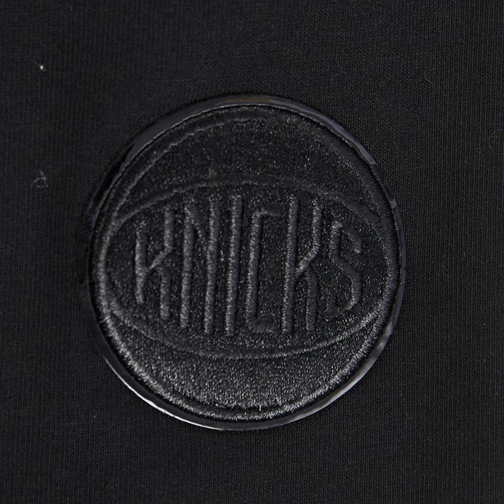 NBA NEW YORK KNICKS TRIPLE BLACK Women LUX LEGGING (TRIPLE BLACK) product image 6, provided for visual reference and product