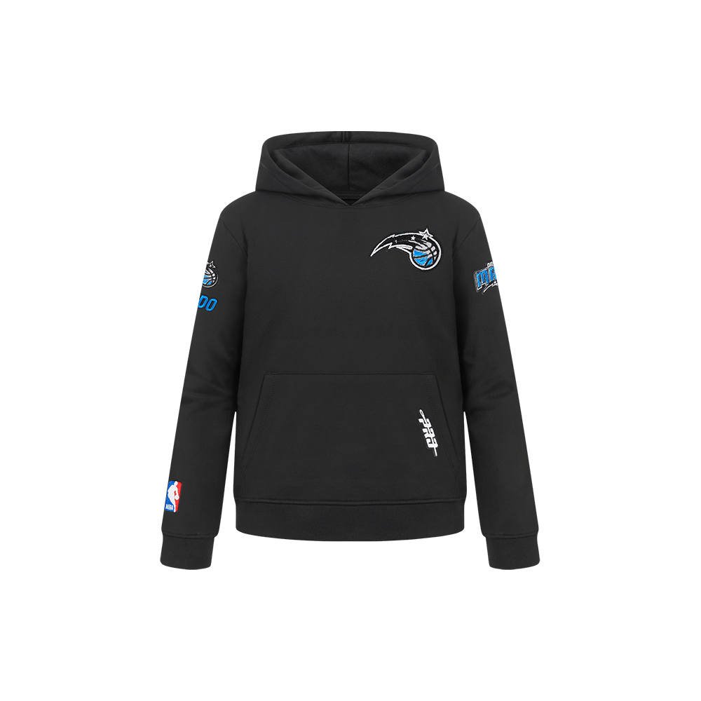 NBA Orlando Magic Classic Little Boy'S Fleece Pullover Hoodie (Black) product image 1, provided for visual reference and