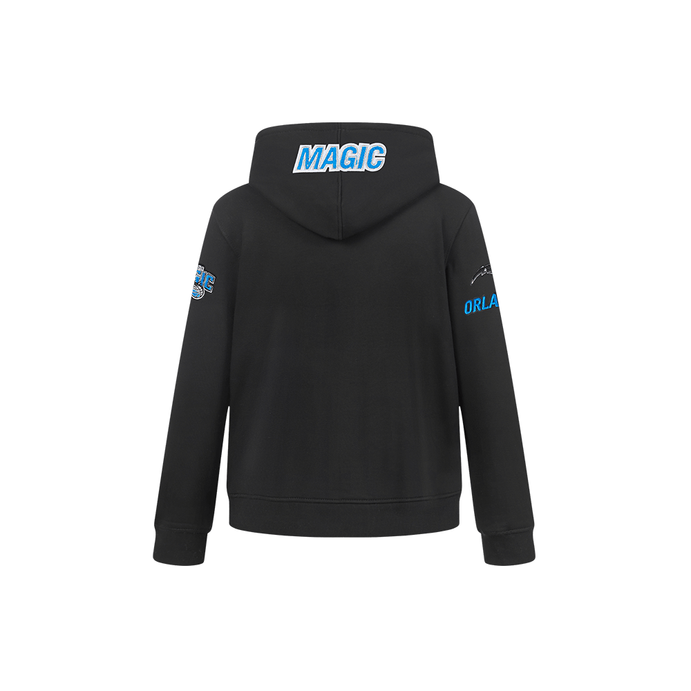 NBA Orlando Magic Classic Little Boy'S Fleece Pullover Hoodie (Black) product image 3, provided for visual reference and