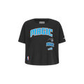 NBA ORLANDO MAGIC RETRO CLASSIC TODDLER GIRL'S SHORT SLEEVE BOXY T-Shirt (BLACK) product image 1, provided for visual