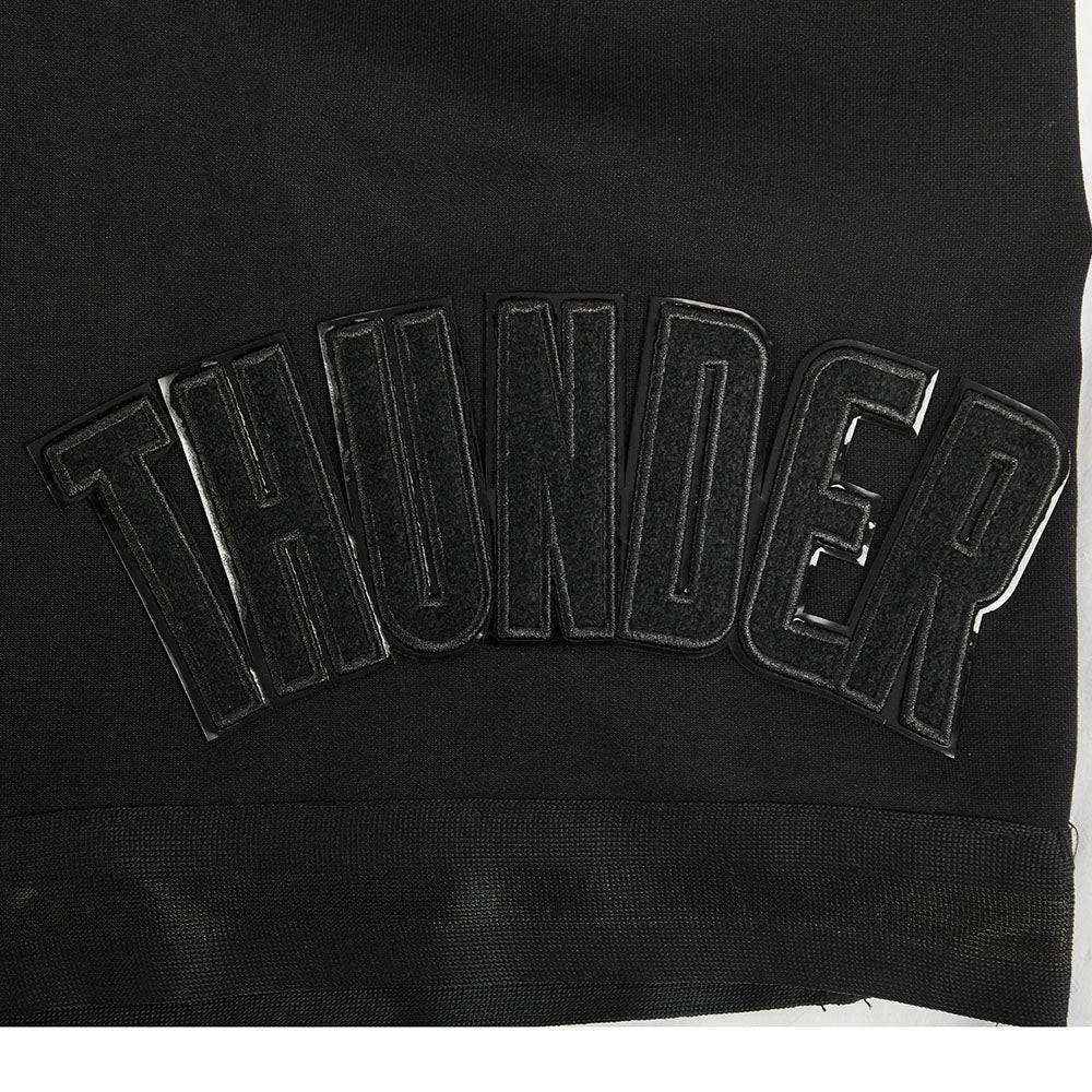 NBA OKLAHOMA CITY THUNDER TRIPLE BLACK Men DK SHORT (TRIPLE BLACK) product image 9, provided for visual reference and