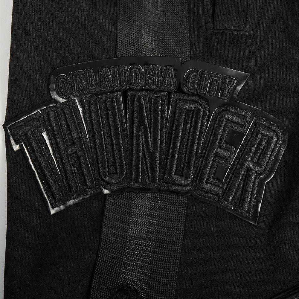 NBA OKLAHOMA CITY THUNDER TRIPLE BLACK Men DK SHORT (TRIPLE BLACK) product image 11, provided for visual reference and