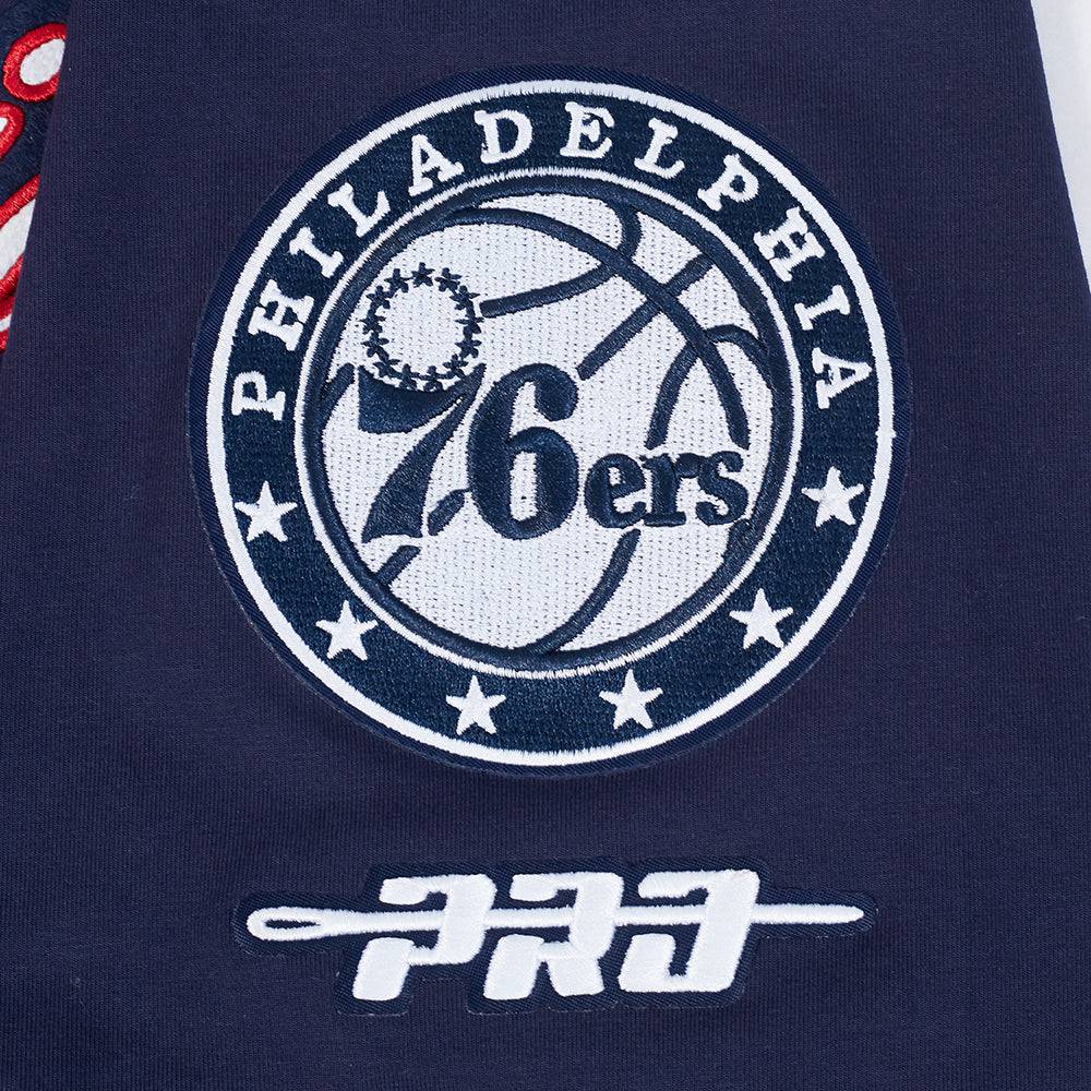NBA PHILADELPHIA 76ERS CITY EDITION 25-26 Men SJ T-Shirt (MIDNIGHT NAVY) product image 5, provided for visual reference and
