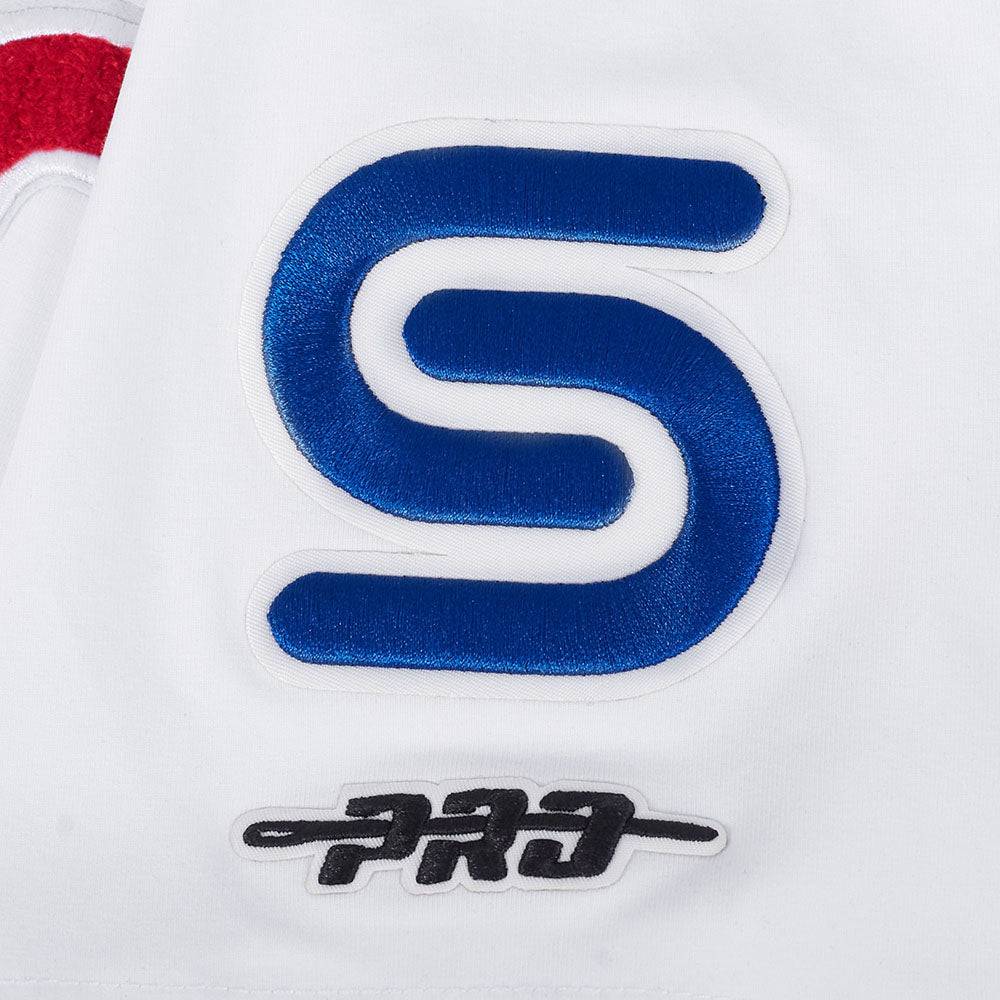 NBA PHILADELPHIA 76ERS CITY EDITION 24-25 Women SINGLE JERSEY BOXY T-Shirt (WHITE) product image 6, provided for visual