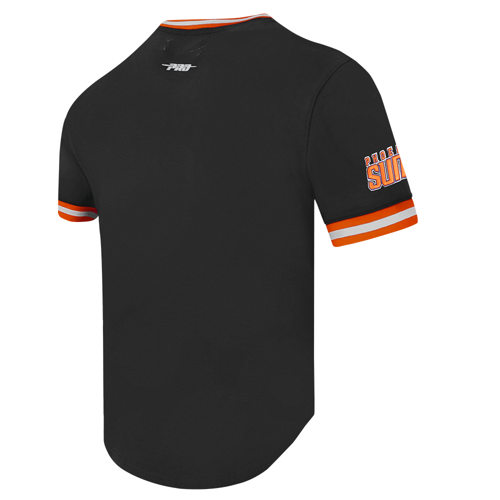 NBA PHOENIX SUNS RETRO CLASSIC Men T-Shirt (BLACK/ORANGE) product image 4, provided for visual reference and product detail