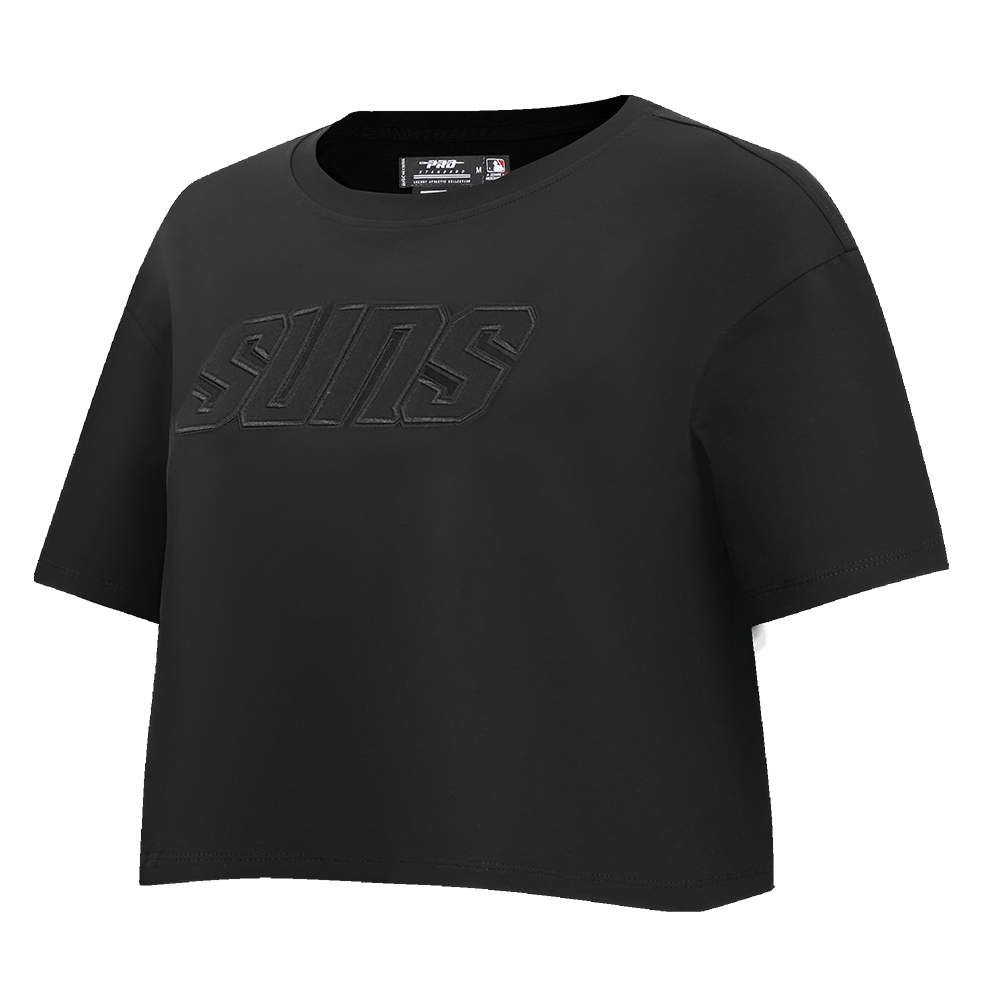 NBA PHOENIX SUNS NEUTRAL Women BOXY T-Shirt (BLACK) product image 2, provided for visual reference and product detail review