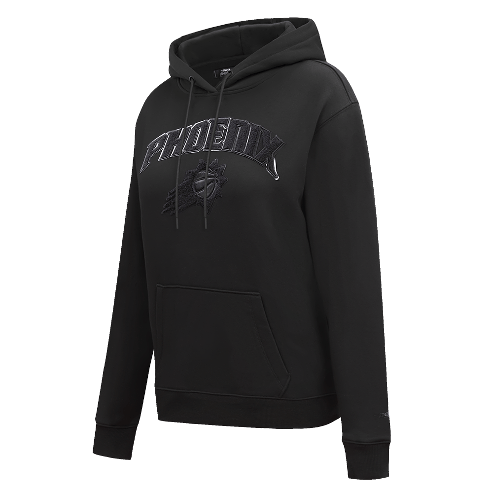 NBA PHOENIX SUNS TRIPLE BLACK Women PULLOVER HOODIE (TRIPLE BLACK) product image 2, provided for visual reference and