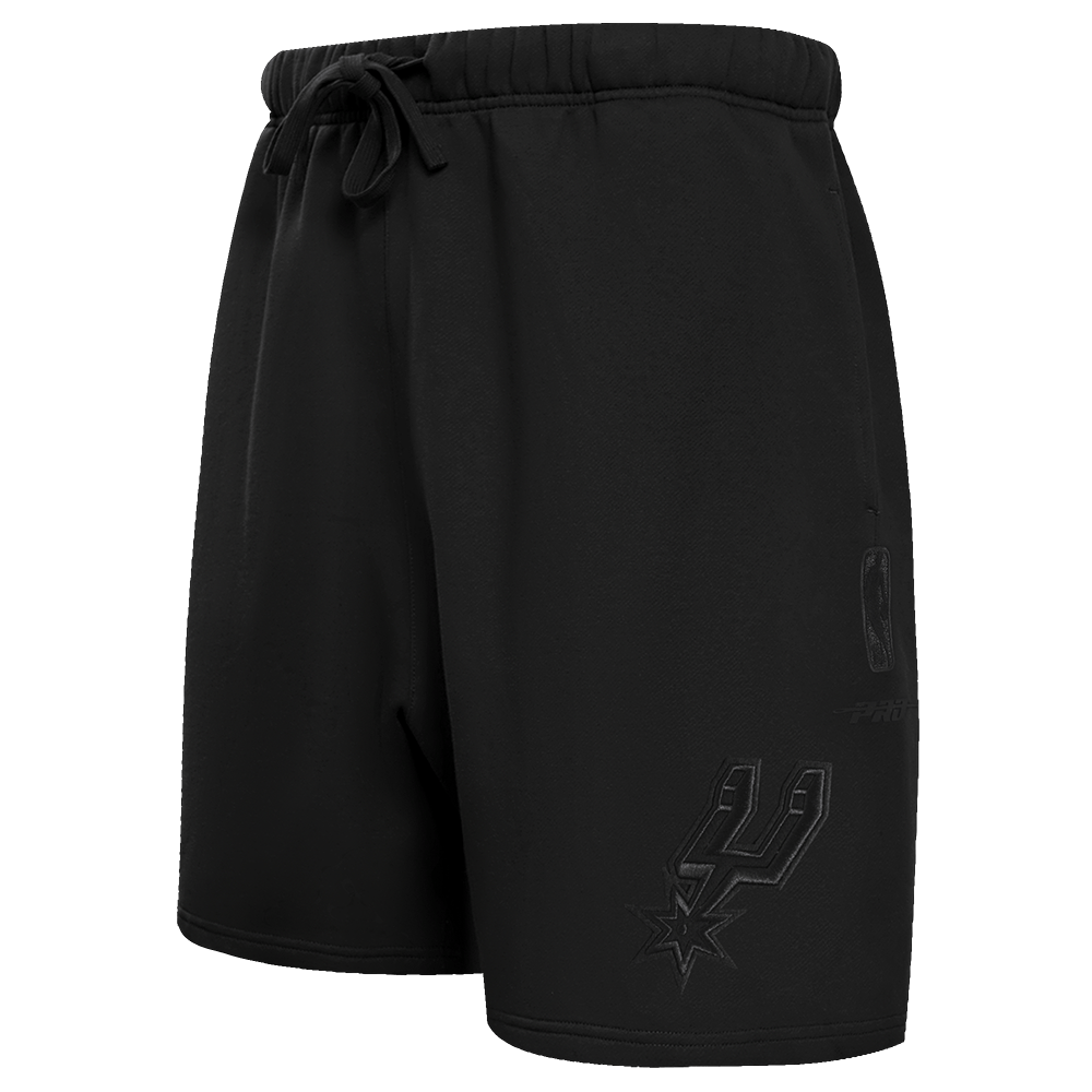 NBA SAN ANTONIO SPURS NEUTRAL Men SHORT (BLACK) product image 2, provided for visual reference and product detail review
