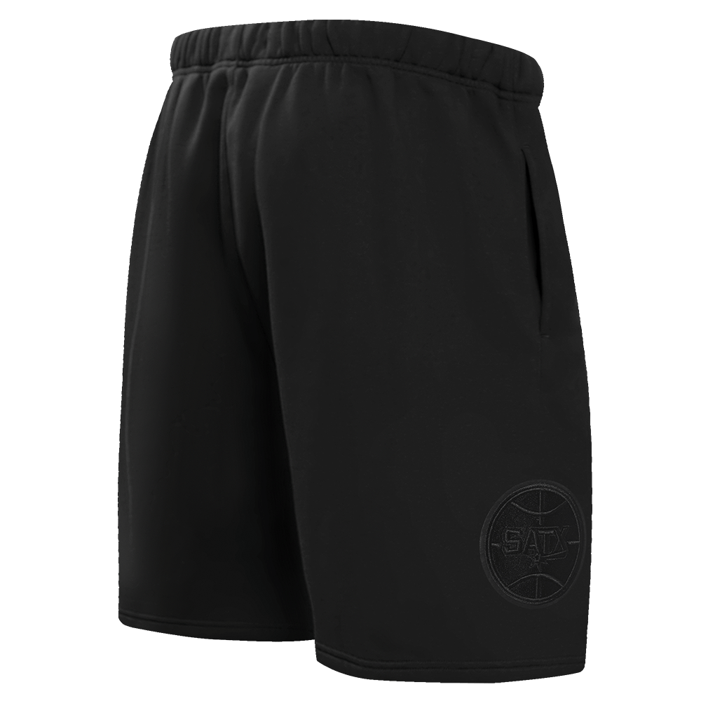 NBA SAN ANTONIO SPURS NEUTRAL Men SHORT (BLACK) product image 4, provided for visual reference and product detail review