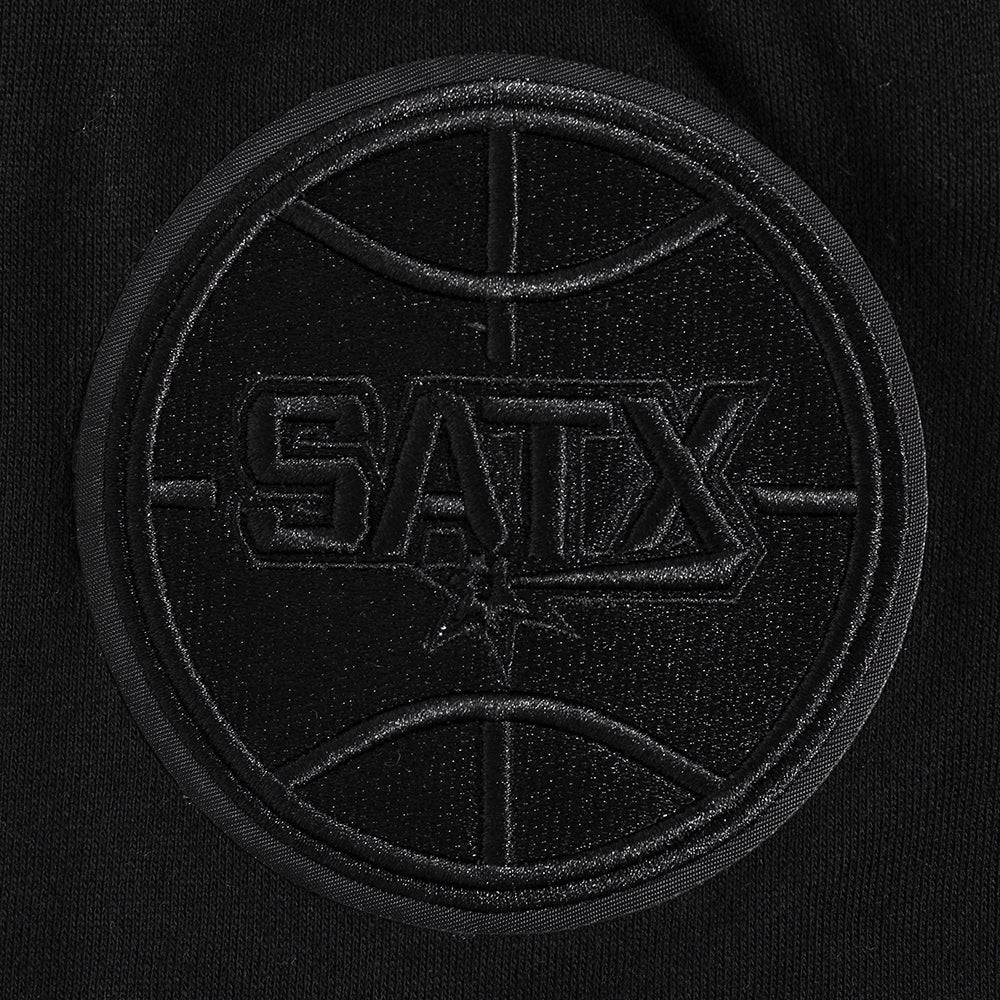 NBA SAN ANTONIO SPURS NEUTRAL Men SHORT (BLACK) product image 6, provided for visual reference and product detail review