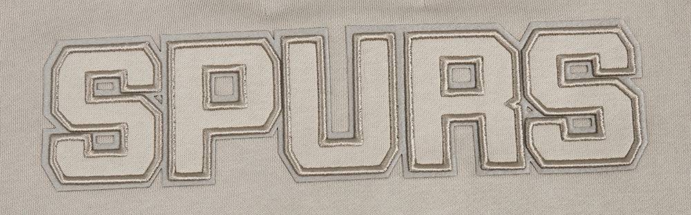 NBA SAN ANTONIO SPURS NEUTRAL Women CREWNECK (TAUPE) product image 7, provided for visual reference and product detail review