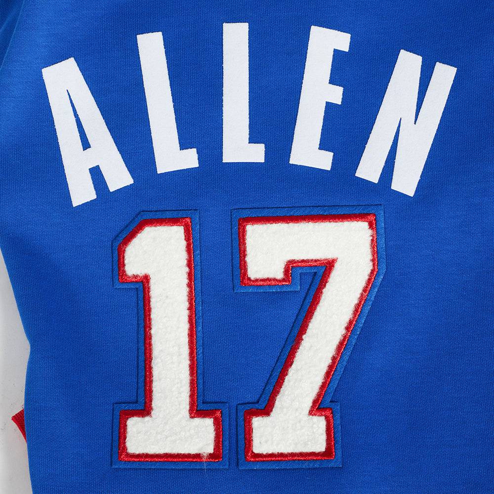 NFL BUFFALO BILLS JOSH ALLEN #17 Men SHORT (ROYAL BLUE/RED) product image 8, provided for visual reference and product