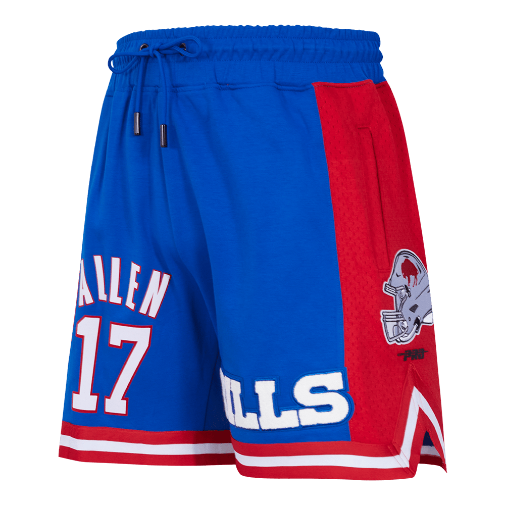 NFL BUFFALO BILLS JOSH ALLEN #17 CLASSIC Men DK 2.0 SHORT (ROYAL BLUE/RED/WHITE) product image 1, provided for visual