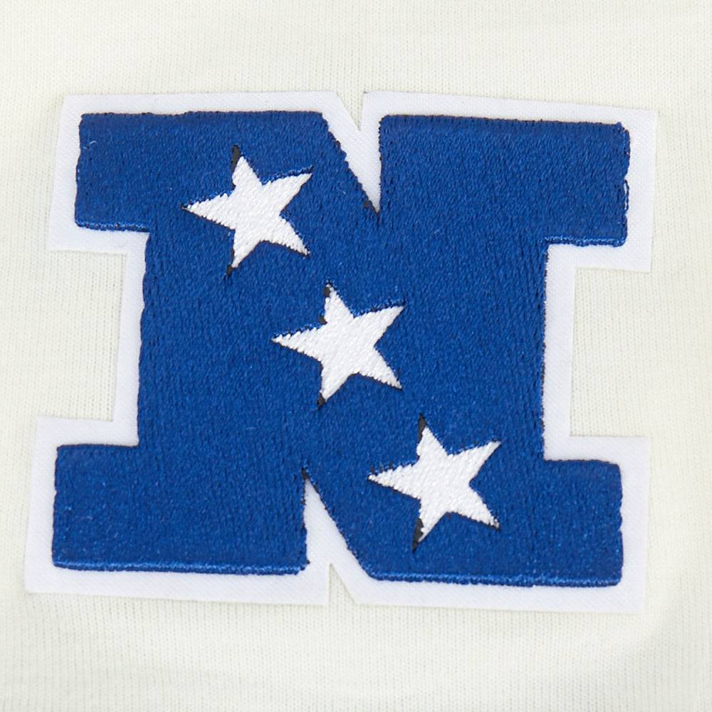 NFL CHICAGO BEARS RETRO CLASSIC BIG BOY'S SS STRIPED RIB T-Shirt (EGGSHELL/ MIDNIGHT NAVY) product image 4, provided for