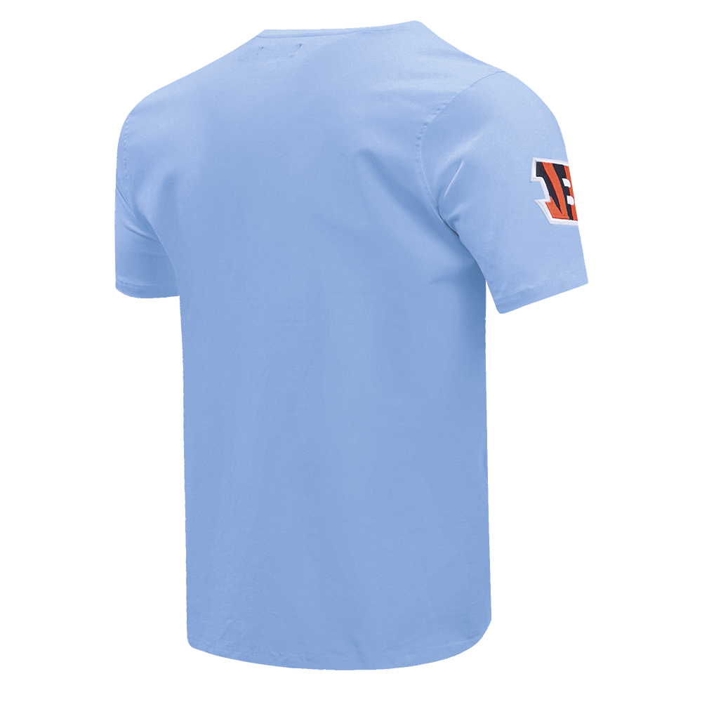 NFL CINCINNATI BENGALS CLASSIC CHENILLE Men T-Shirt (UNIVERSITY BLUE) product image 3, provided for visual reference and