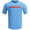 NFL CINCINNATI BENGALS CLASSIC CHENILLE Men T-Shirt (UNIVERSITY BLUE) product image 1, provided for visual reference and