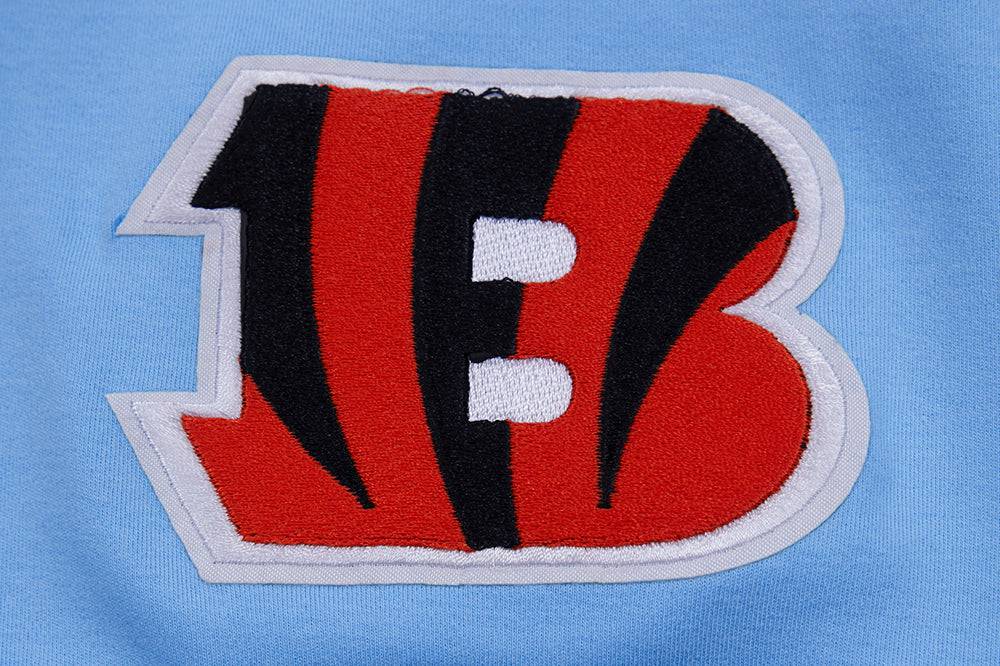 NFL CINCINNATI BENGALS CLASSIC CHENILLE Men T-Shirt (UNIVERSITY BLUE) product image 7, provided for visual reference and